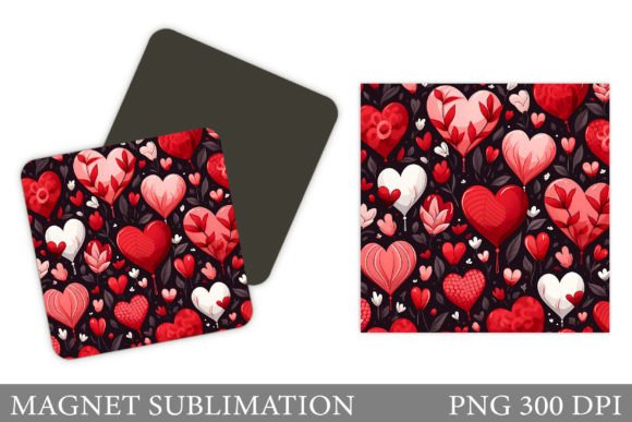 Download Valentines Hearts Magnet Design - Valentines hearts Collection