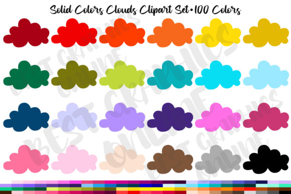 Download Solid Colors Clouds Clipart Cloud Image - Clouds Collection