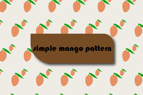 Download Simple Mango Pattern - Premium Resources