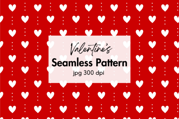 Download Valentines Hearts Seamless Pattern #1 - Valentines hearts Collection
