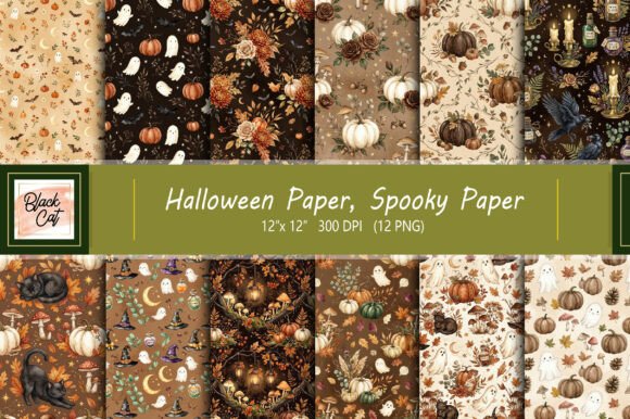 Download Halloween Paper, Spooky Paper - Halloween paper Collection