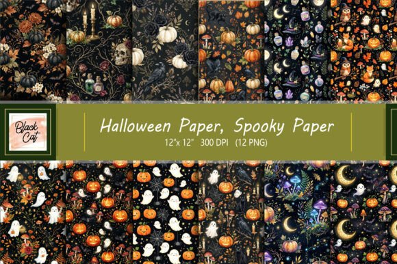 Download Halloween Paper, Spooky Paper - Halloween paper Collection