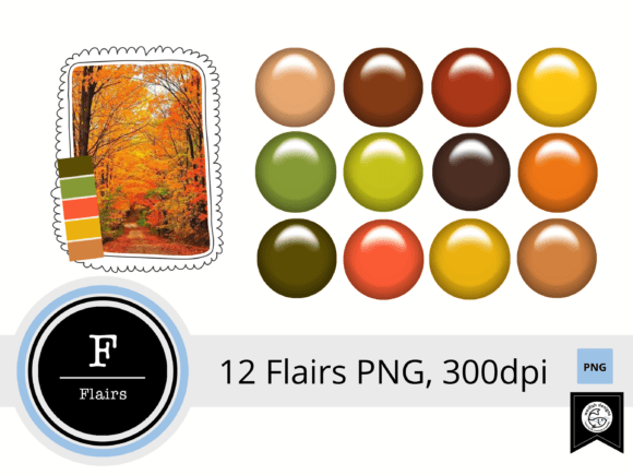 Download Digital Scrapbooking Flairs Set 2 - Digital scrapbooking Collection